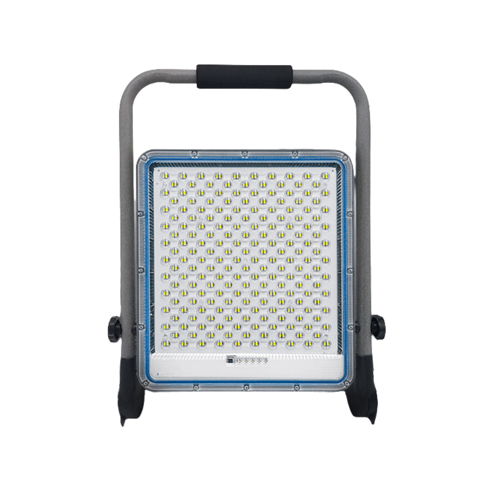 Rechargeable Portable LED Flood Light Waterproof Work Lamp for Camping Garden and Outdoor Use