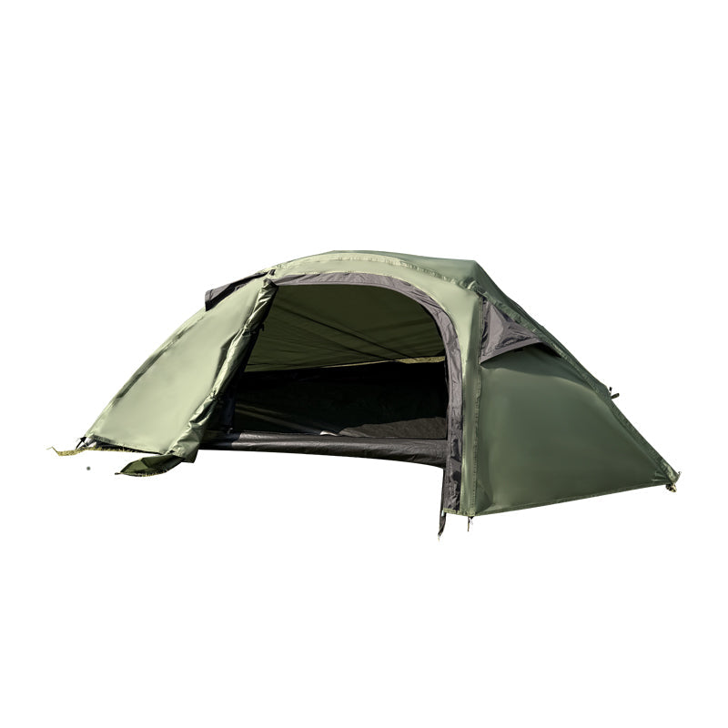 Ultralight 4 Season Hiking Tent 1-2 Person Waterproof Outdoor Shelter with Carry Bag