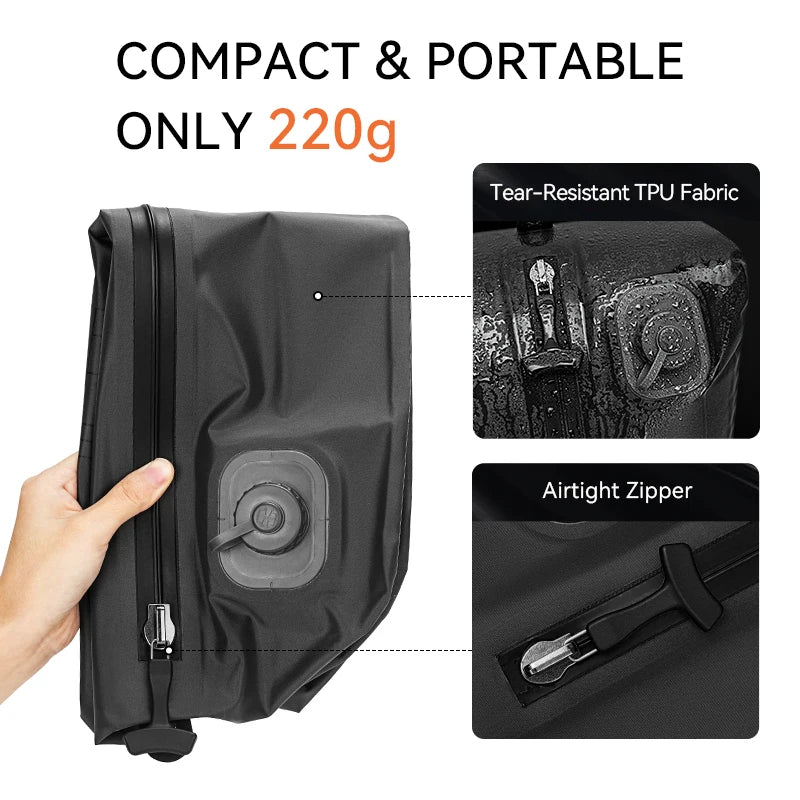 Automatic Vacuum Storage Bags for Clothes and Down Jackets Waterproof Airtight Space Saver